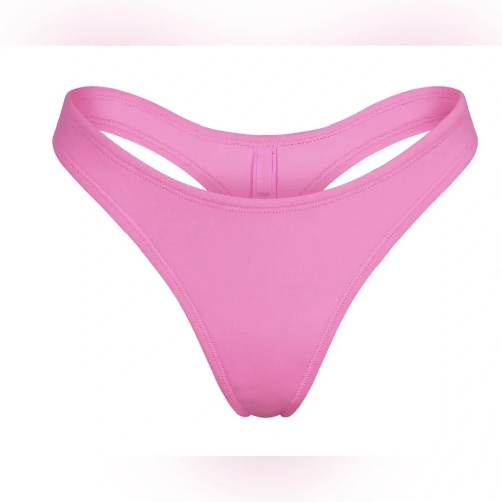 SKIMS NWT swim thong pink size 3X